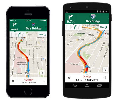 モバイル版google Mapsが大幅アップデート 車線変更やuberアプリとの連係など Itmedia News