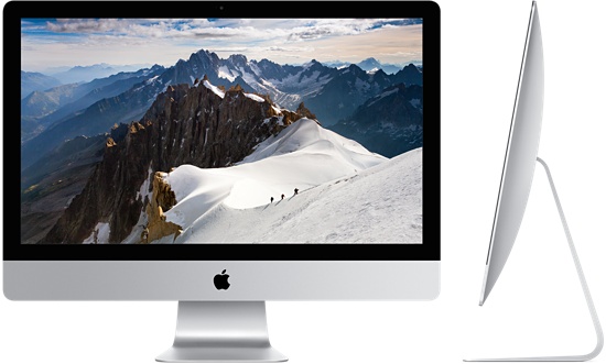 iMac Retina 5Kディスプレイモデル」登場 5120×2880ピクセルの27インチ 