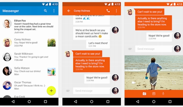 Google Android版単体アプリ メッセンジャー をリリース ハングアウトも併存 Itmedia News