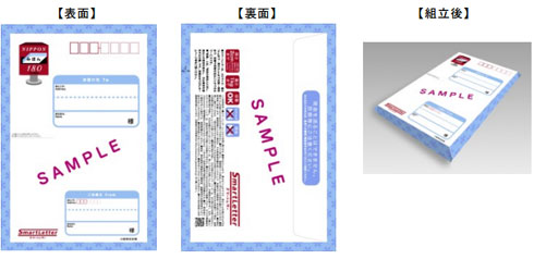 信書もOK 郵便局、小型荷物を180円で送れる「スマートレター 