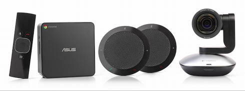 Google テレビ会議システム Chromebox For Meetings の 大部屋向け 発売 Itmedia News