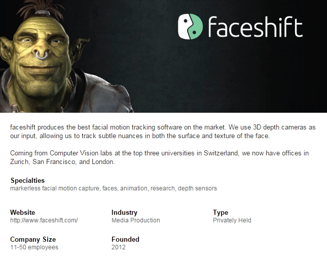 faceshift founder