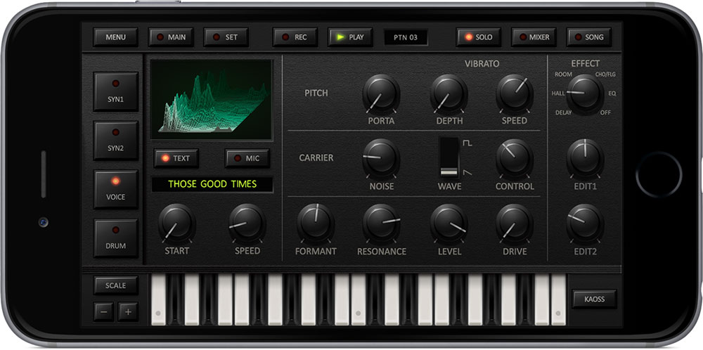 今度は歌える！ アナログシンセ「KORG iDS-10」がiPhoneにやってきた