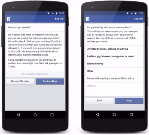 Facebook 悪意のない偽名ユーザーのための改善を米国でテスト開始 Itmedia News