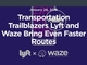Google傘下のWazeのナビ機能をUberの競合Lyftが統合
