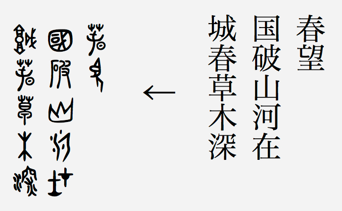 漢字の成り立ち表す古代文字フォント 春秋 Tsu 無料公開 商用利用も可 Itmedia News