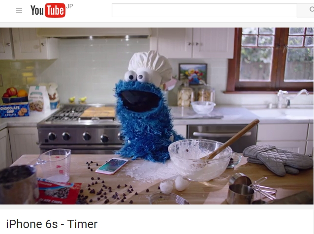 Apple Iphone 6s のcmにクッキーモンスターを起用 Itmedia News