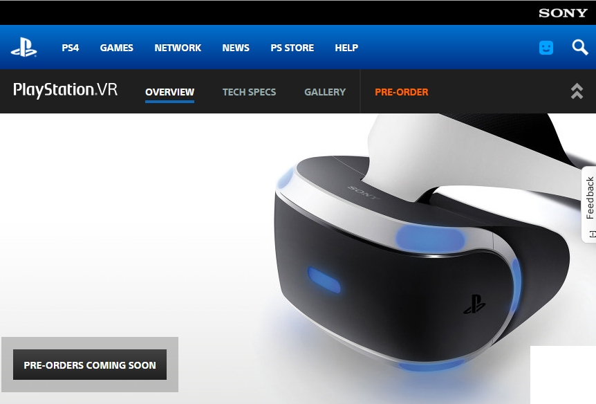 PlayStation VR」同梱版（500ドル）の予約が3月22日に北米で開始