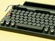 タイプライター風Bluetoothキーボード「QWERKYWRITER」発売