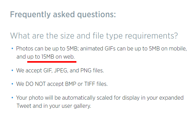 Twitter 添付gif容量上限を5mb 15mbに Webアプリのみ Itmedia News