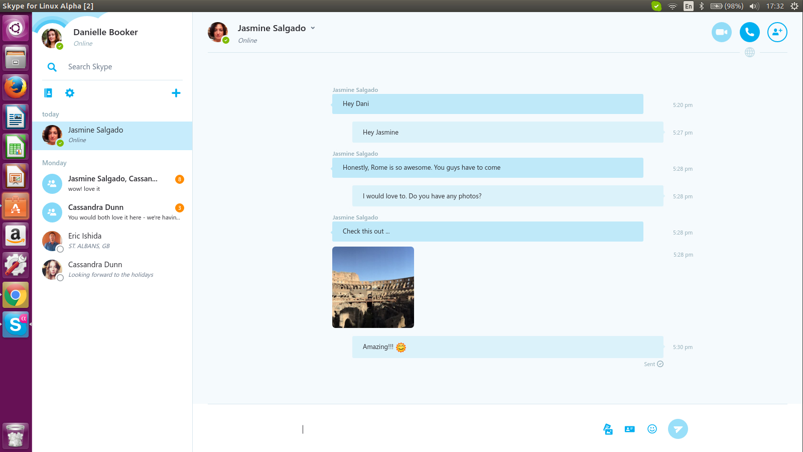 Microsoft Skype For Linux Alpha リリース Chromebookでのグループチャットも可能に Itmedia News