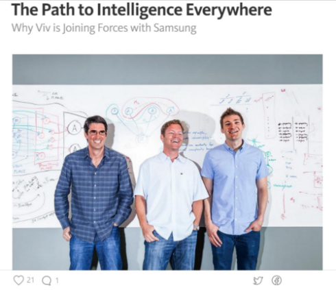 Samsung Siri開発チームのaiアシスタント企業vivを買収 Itmedia News