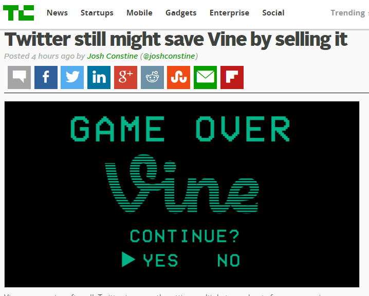  Vine、元のサービスの終了に伴い「Vine Camera」に移行