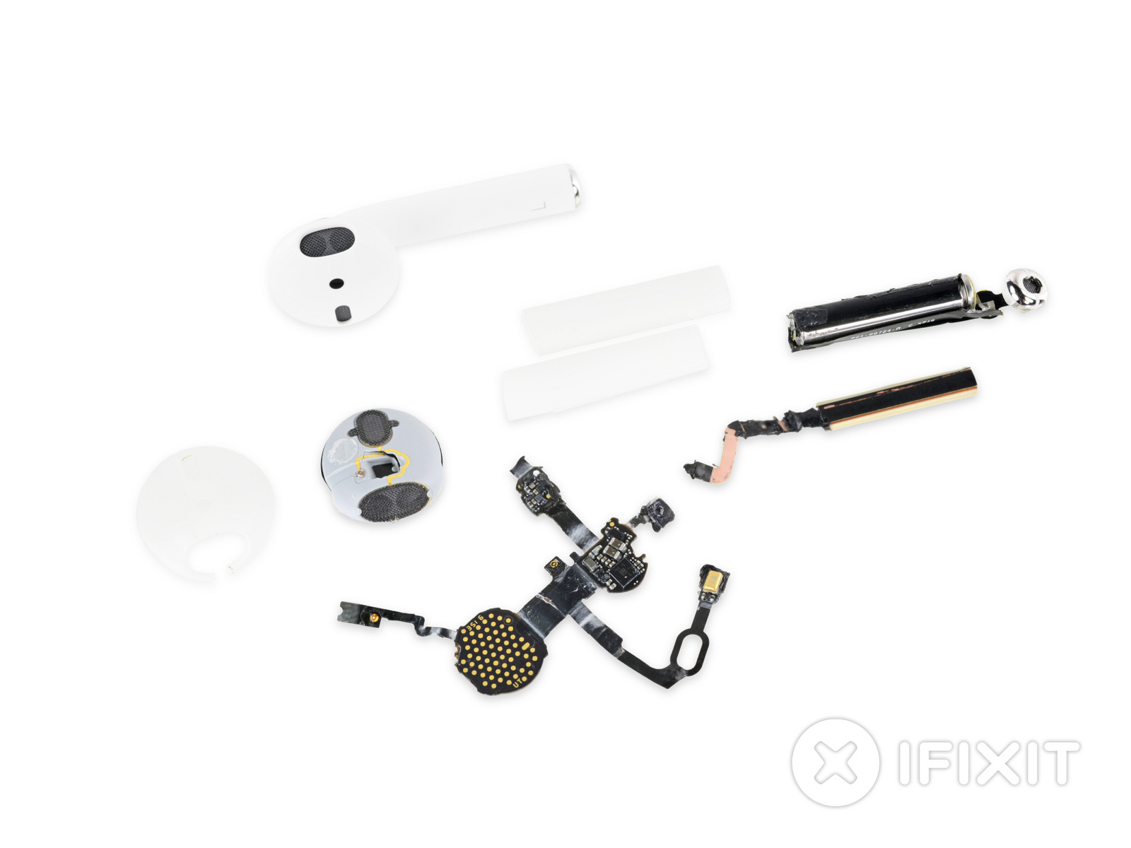 AirPods」をiFixitが分解──修理しやすさは“0点”（修理不能