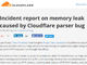 CDN企業Cloudflareのバグで、多数のサービスで機密データ流出の可能性