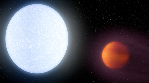 最も熱い惑星 見つかる 表面温度は4300度 惑星の概念を覆す大発見 Itmedia News