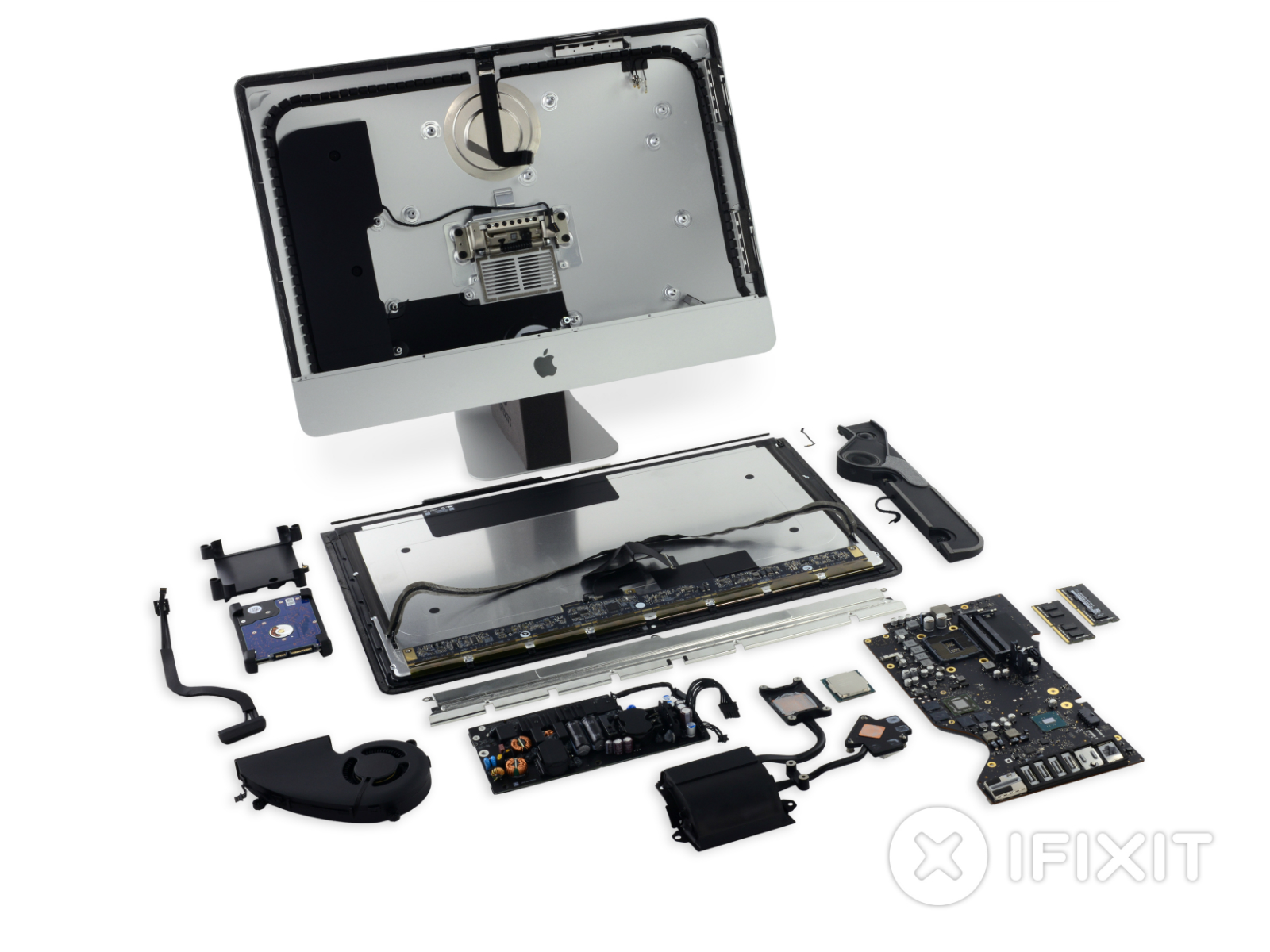 新しい「iMac」、RAMとCPUが（物理的には）換装可能──iFixitの分解で 