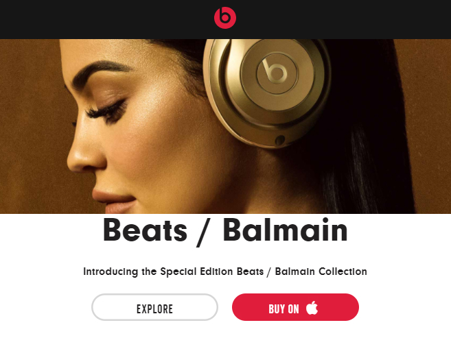 Apple、高級ブランド「バルマン」コラボのSafari色Beatsヘッドホン発売 - ITmedia NEWS