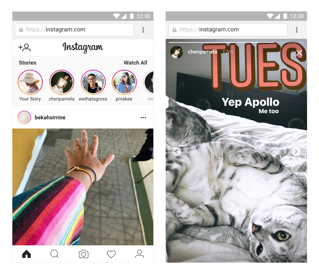 Instagram ストーリー もブラウザで表示可能に アップロードにも近く対応へ Itmedia News