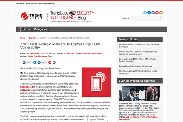 Trend Micro Blog