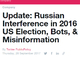 Twitter、米大統領選でのロシアからの干渉やbot対策について説明　Facebookに続き