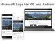 uMicrosoft EdgevuEUiPhone^AndroidŁivr[jJ