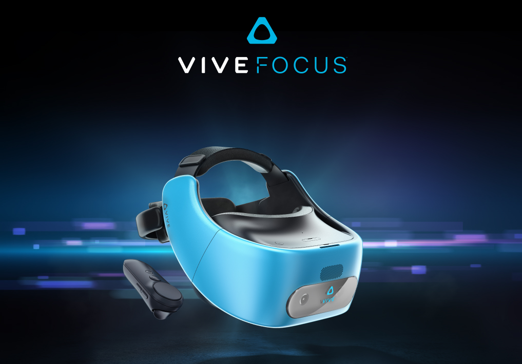 HTC、スタンドアロンVRヘッドセット「Vive Focus」と新VR 