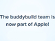 Apple、モバイルアプリ開発ツールのBuddybuildを買収　Android版は2月末で終了