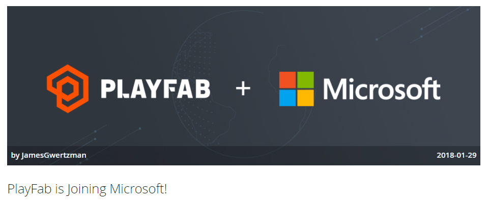 Microsoft、オンラインゲームのバックエンドサービスPlayFabを買収しAzureを強化へ - ITmedia NEWS
