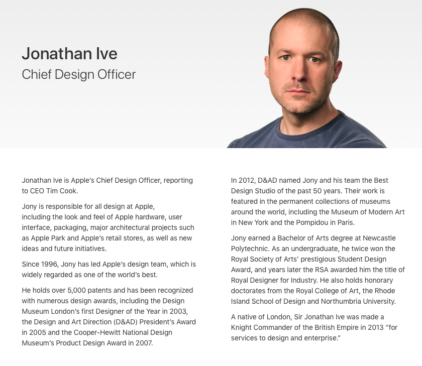 ジョナサン・アイブ、「ザ・ニューヨーカー」インタビューでスティーブ・ジョブズとApple Watchについて語る