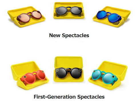 Snapの新型カメラ付きサングラス「Spectacles」は防水で静止画も撮影
