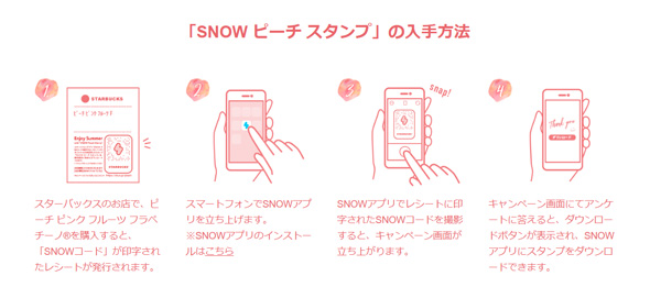 スタバと Snow がコラボ 新商品のレシートで限定arスタンプ Itmedia News