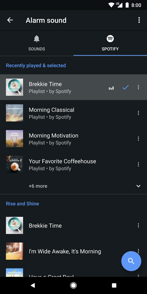 Androidの 時計 アプリ アラーム音としてspotifyの楽曲設定可能に Itmedia News