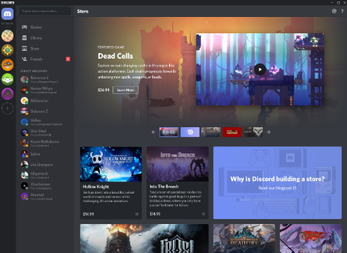 ゲーマー向けチャットサービス Discord ゲームストア開店へ Itmedia News