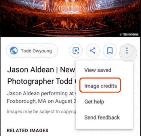 Google 画像検索結果の画像に制作者名と著作権者を明記へ Itmedia News
