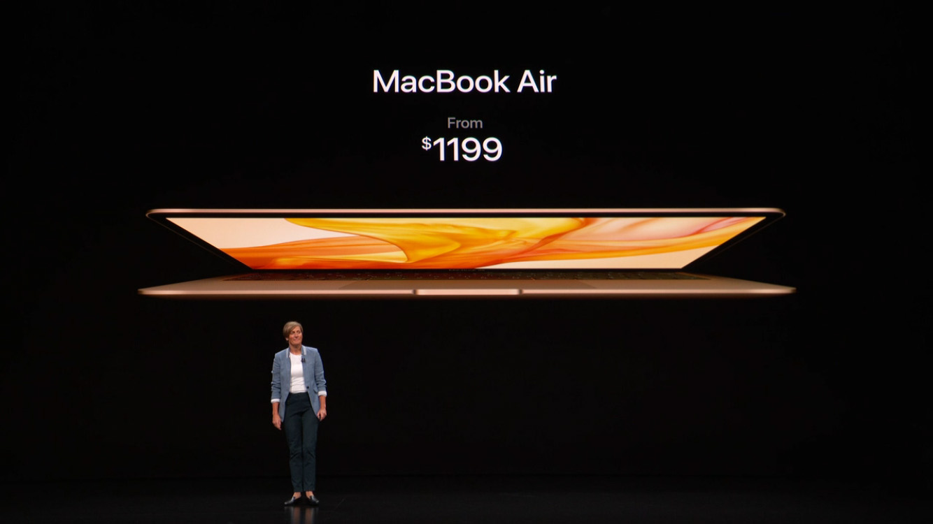 Apple、新型「MacBook Air」を発表 13.3インチRetinaディスプレイ搭載 