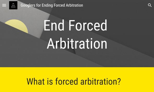  arbitration