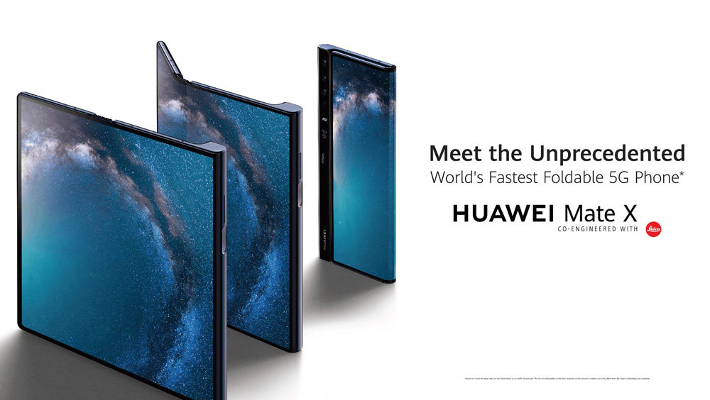 Huaweiも“折りたためるスマホ”発売へ 5G対応の「Mate X」、約29 