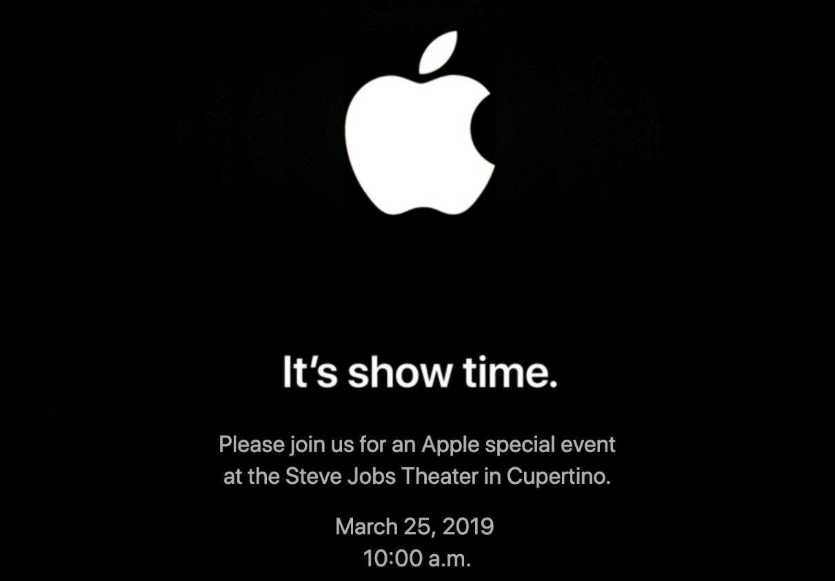 Apple 3月25日にスペシャルイベント ビデオとニュースの新サービス発表 It S Show Time Itmedia News