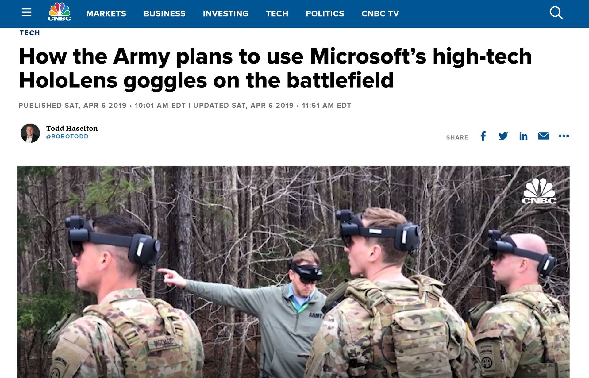 米陸軍 Hololens 2 ベースの軍事ヘッドセット Ivas プロトタイプを披露 Itmedia News