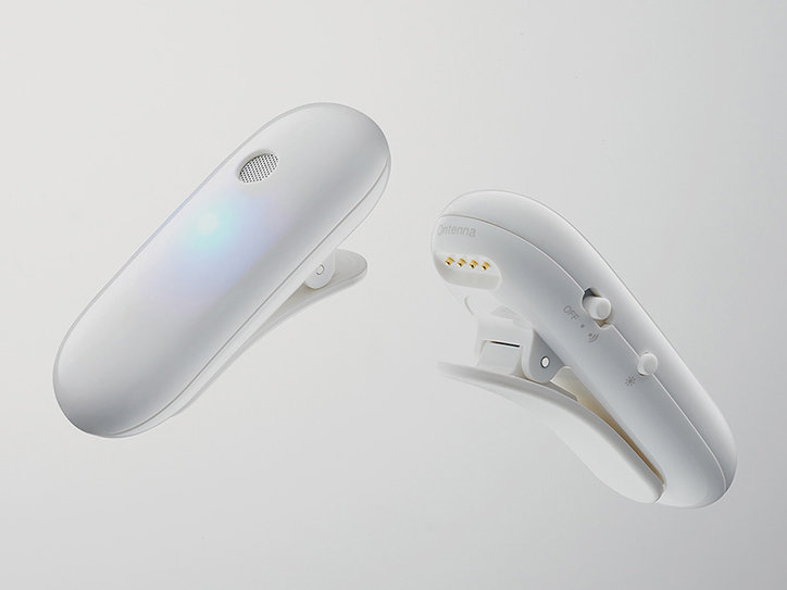 音を振動と光で表現するウェアラブル端末「Ontenna」、7月発売 ろう