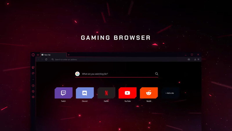 Opera ゲーミング向けwebブラウザ Opera Gx 公開 Cpu メモリ制限機能を搭載 Itmedia News