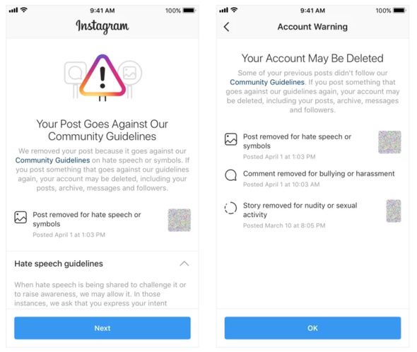 Instagram アカウント削除前に警告し 異議申し立てしやすくする新機能 Itmedia News