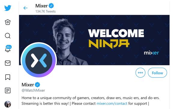 人気プロゲーマー Ninja が配信拠点をamazonのtwitchからmicrosoftのmixerに Itmedia News