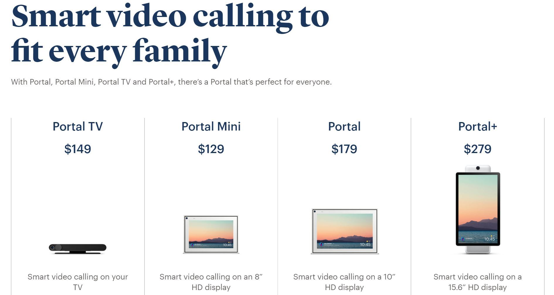 Facebook、テレビで動画チャットもできる「Portal TV」（149ドル）など