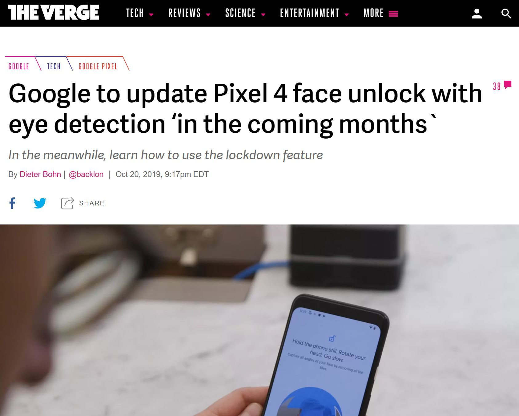 Google Pixel 4 の 目を閉じていてもロック解除 機能をアップデートで修正へ Itmedia News