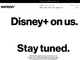 Disneyの定額動画配信サービス「Disney＋」、Verizonの一部ユーザーは1年無料に