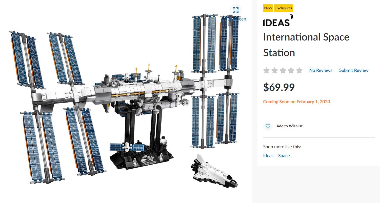 LEGO、国際宇宙ステーション（ISS）のレゴを70ドルで2月1日発売 - ITmedia NEWS