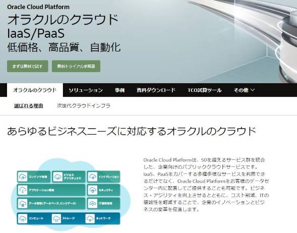 後発のoracle Cloudは どうすればawsやazureに対抗できるか 日本市場での挽回策を考える 2 2 Itmedia News
