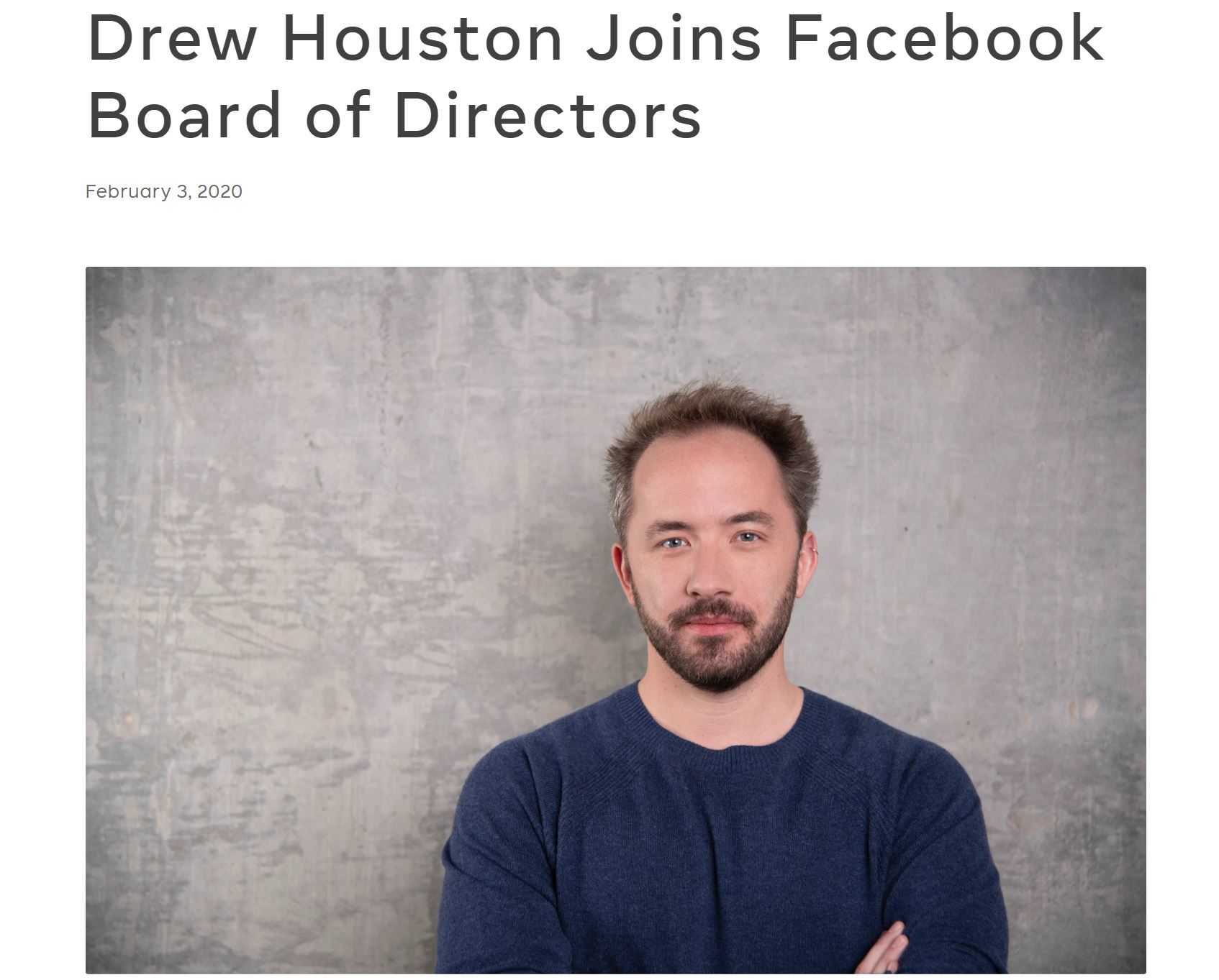 Dropboxのハウストンceo Facebookの取締役に Itmedia News